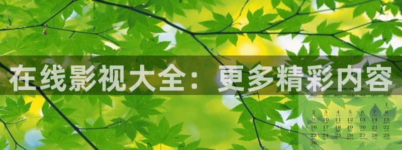 青柠网站：在线影视大全：更多精彩内容